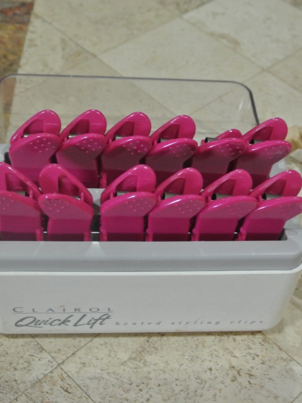 CLAIROL QUICK LIFT HEATED STYLING CLIPS